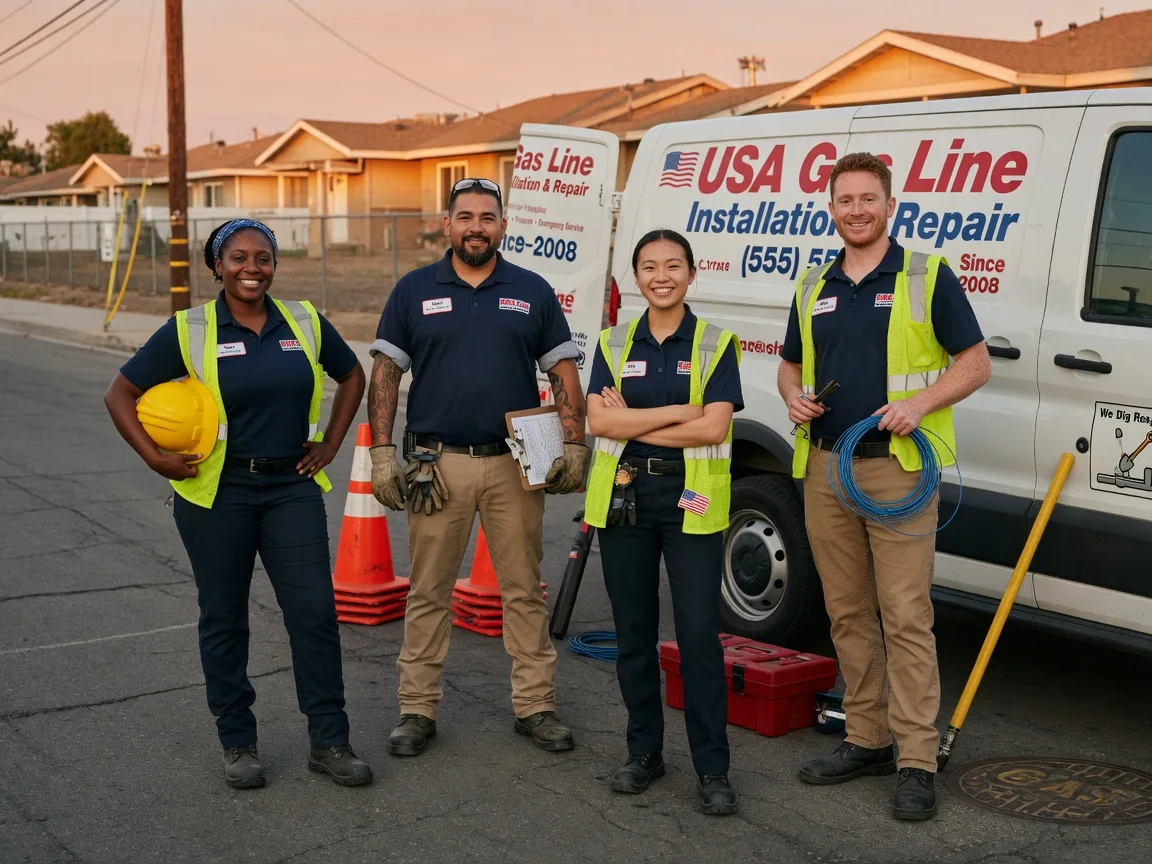 Gas Line Installation company in Taswell, IN